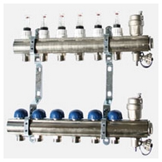 Underfloor Heating Components - Valves, Actuators, Manifolds